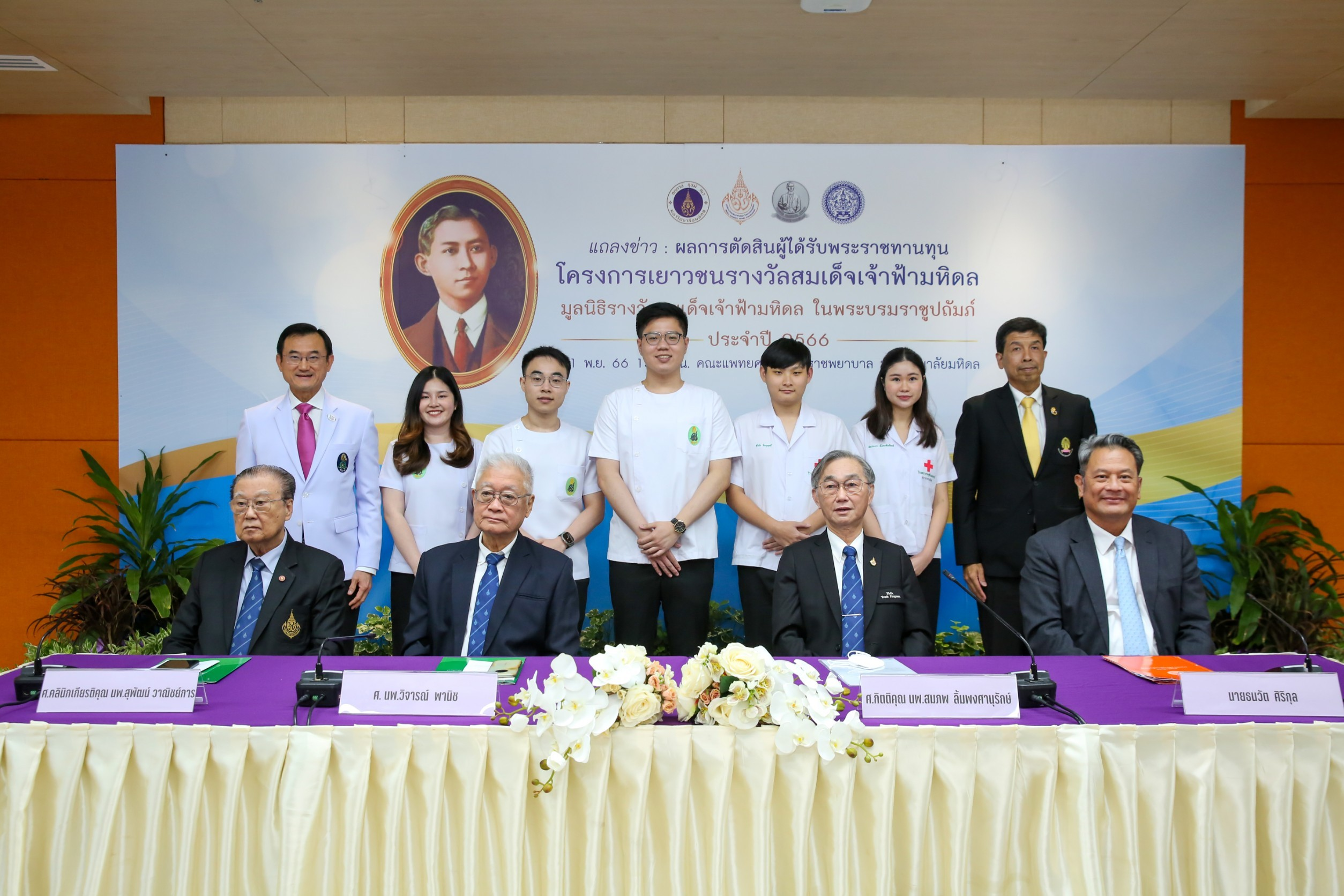 ผลการตัดสินผู้ได้รับพระราชทานทุน  โครงการเยาวชนรางวัลสมเด็จเจ้าฟ้ามหิดล ประจำปี 2566